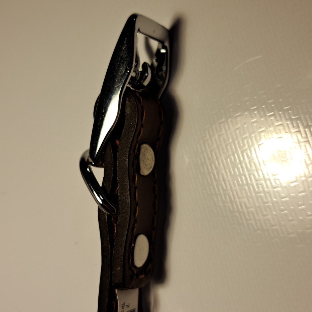 Rope & Leather Collar, Sz S - Picture 4 of 4